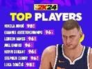🧐2K能力值前12球员东西分布：西部8名 东部4名