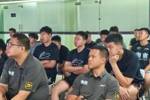 辽宁、北京、宁波、肯帝亚、同曦等队组织统一观看阅兵