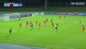 U17男足0-1落后日本！里见汰福突入禁区低射远角破门！